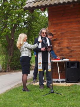 Posaditev trte Gaberke